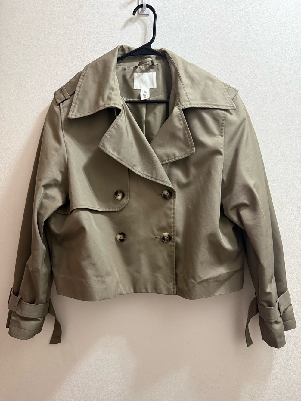 H&M Cropped Trench Coat